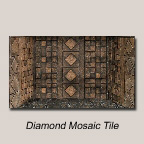 Diamond Mosaic Tile Back