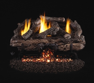 Picture of Charred Aged Split Oak Vent Free Log Set
