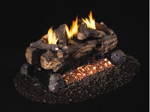 Picture of Evening Fyre Split See-Thru Vent Free Log Set
