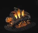 Picture of American Oak See Thru Vented Log Set