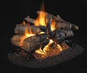 Picture of Charred American Oak See Thru Vented Log Set