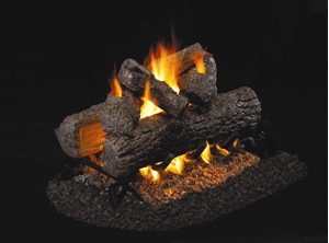 Picture of Golden Oak See Thru Vented Log Set