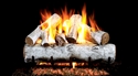 Picture of White Birch Vented Log Set