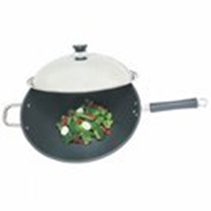 Picture of Fire Magic 3572 15" Wok with Stainless Steel Cover