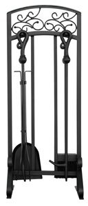 Picture of 5 Piece Tool Set with Hammered Copper Trim Loop Handle Tool Set