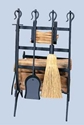 Picture of Log & Kindling Rack with Firetools