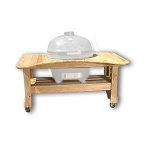 Picture of Primo Cypress Table for Round Kamado Grill PRM601