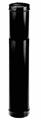 Picture of 6" Dura-Vent 1647 - 6" x 44"- 68" Telescoping Single Wall Black Pipe