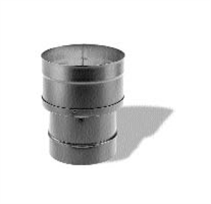 Picture of 6" Dura-Vent 1667 - Increaser 5"- 6" Single Wall Black Pipe
