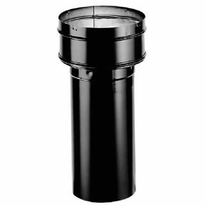 Picture of 6" Dura-Vent 1860 - Slip Increaser 6"-8" Single Wall Black Pipe