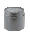 Picture of 6" Dura-Vent 8687 - DVL 12 "Adjustable Double Wall Black Pipe