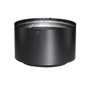 Picture of 6" Dura-Vent 8680 - Stove Top Adapter DVL Double Wall Black Pipe