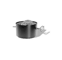 Picture of 6" Dura-Vent 8679 - Stove Top Adapter w/Damper DVL Double Wall Black Pipe