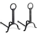 Picture of Blacksmith Wrought Iron Andirons