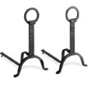 Picture of Blacksmith Wrought Iron Andirons