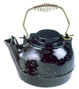 Picture of 2 1/2 Qt. Cast Iron Humidifying Kettle - Black Enamel