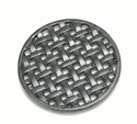 Picture of 6-3/4'' Round Cast Iron Matte Black Trivet