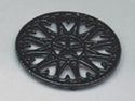 Picture of 7 1/2'' Shiny Black Enamel Trivet