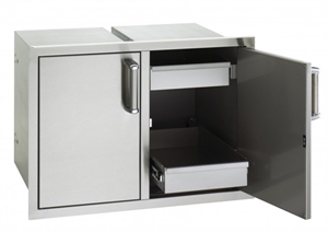 Picture of Fire Magic 53930S-22 - 20 x 30 Flush Mount Double Access Doors With Two Dual drawers