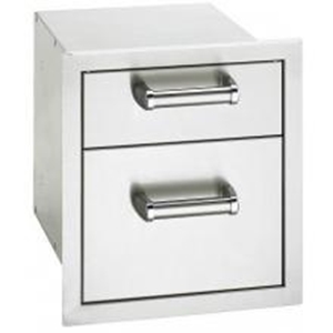 Picture of Fire Magic 53802 Flush Mount Double Storage Drawers