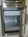 Picture of Fire Magic 33820S Select Single Access Door with Dual Drawers, Enclosed with Right or Left Hinge