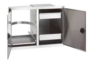 Picture of Fire Magic 23930S-12 Legacy 20 x 30 Double Access Doors w/Dual Drawer & Tank/Trash Tray
