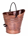 Picture of Antique Copper Finish Ash / Coal Hod / Pellet Bucket - Small