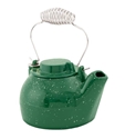 Picture of 2 1/2 Qt. Cast Iron Humidifying Kettle - Green Enamel