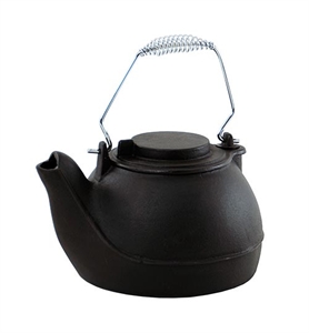Picture of 5 Qt. Cast Iron Humidifying Kettle - Black Enamel