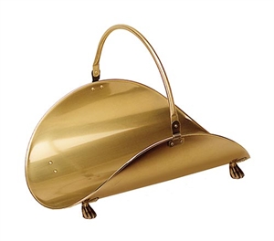 Picture of Log Basket - Antique Brass Plated Finish