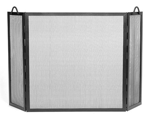 Picture of Twisted Rope 3-Fold Screen - Graphite