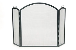 Picture of Arched 3-Fold Screen Large - Graphite