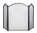 Picture of Arched Front & Sides 3-Fold Screen - Black