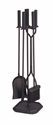 Picture of 4 pc. - Tool Set - Contemporary - Square Base - Black