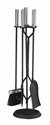 Picture of 4 pc. Tool Set - Contemporary - Pewter & Black