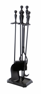 Picture of 4 pc. Tool Set - Ball Handle - Rectangular Base - Black - 30"H