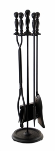 Picture of 4 pc. Tool Set - Ball Handle - Round Base - Black