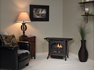 Picture of Empire Heritage 20,000 BTU Compact Cast Iron Vent-Free Gas Stove