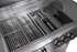 Picture of Blaze 40 Inch 5-Burner Grill With Rear Burner On Cart