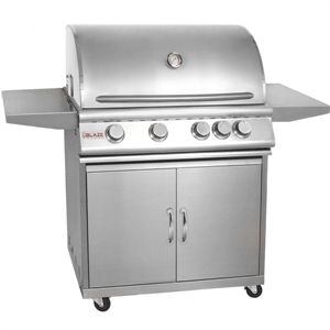 Picture of Blaze LBM 32 Inch 4-Burner Grill On Cart