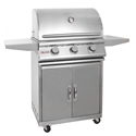 Picture of Blaze LBM 25 Inch 3-Burner Grill On Cart