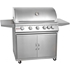 Picture of Blaze 40 Inch 5-Burner Grill With Rear Burner On Cart