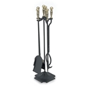 Concord Tool Set, Black with Antique Brass